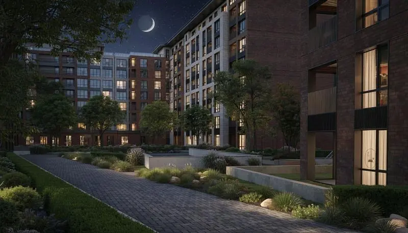 Кућа и околина; поглед