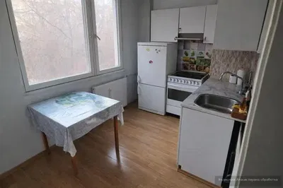 Küche; küchengeräte, tageslicht, holzboden