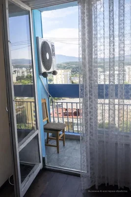 Balkon; pogled, drveni pod