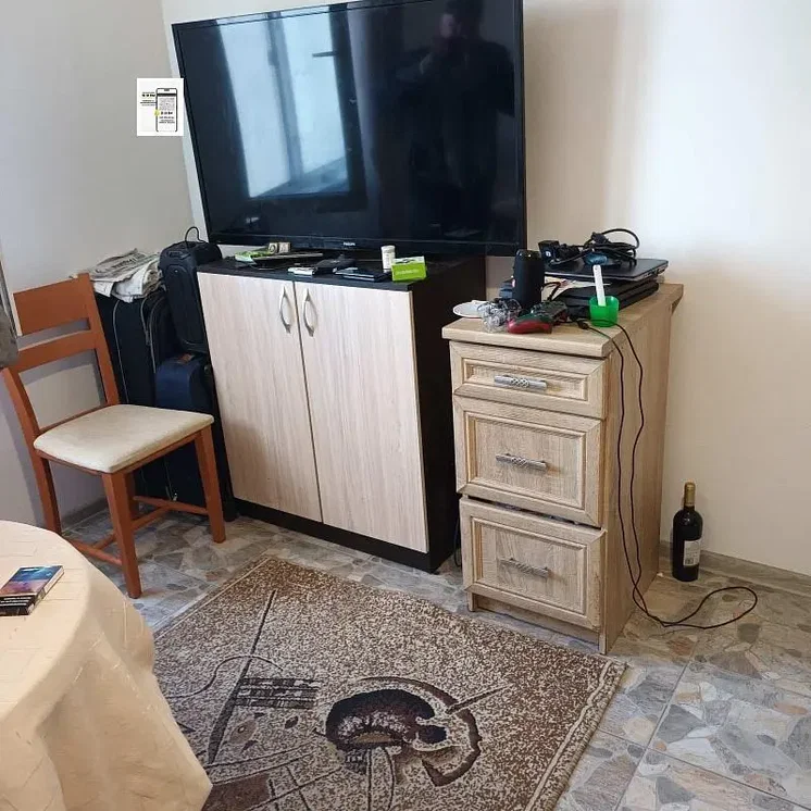 Living room; tile floor