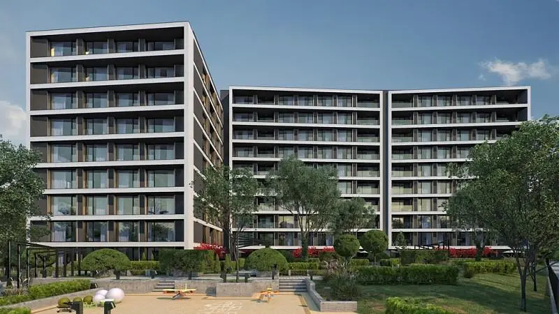 Kuća i okolina; pogled