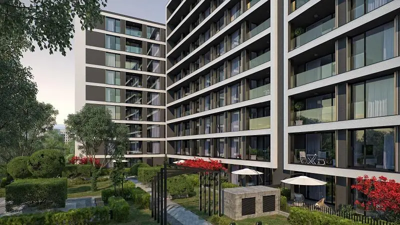 Kuća i okolina; pogled