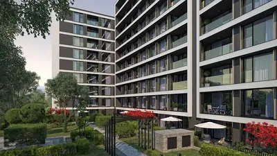 Kuća i okolina; pogled