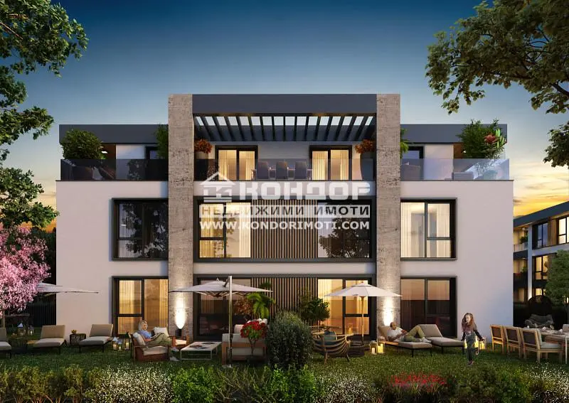 Kuća i okolina; pogled