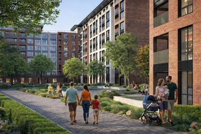 Kuća i okolina; pogled