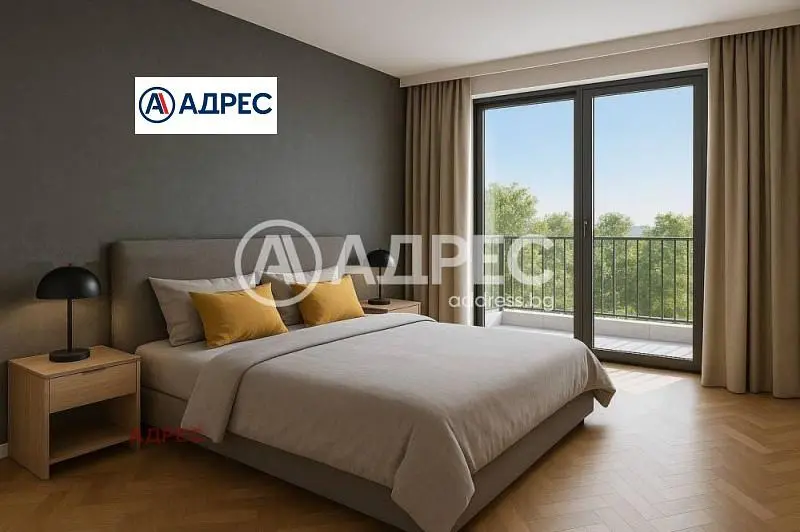 Spavaća soba; drveni pod, prirodna svjetlost, pogled