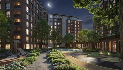 Kuća i okolina; pogled