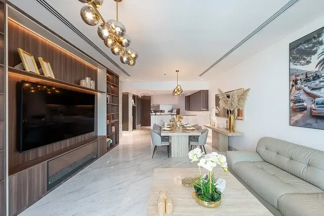 Living room; modern style, natural light, wood floor