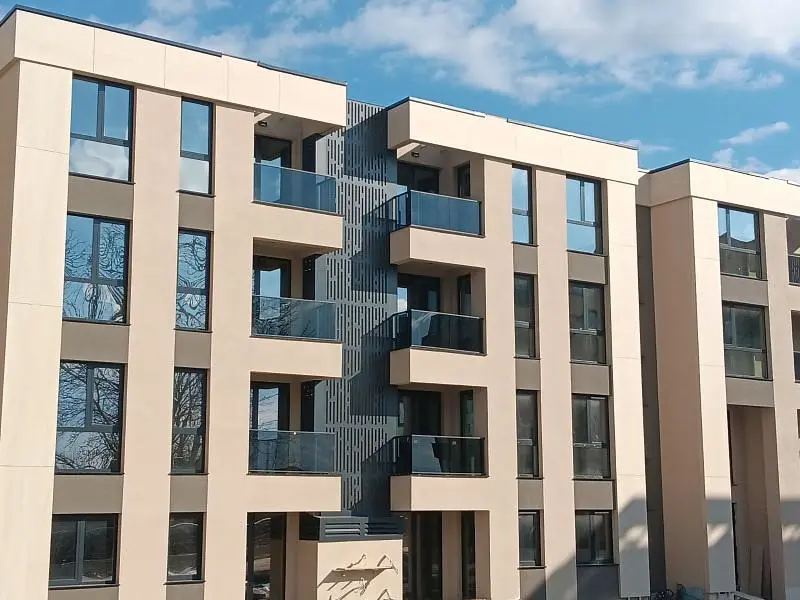 Haus und umgebung; blick