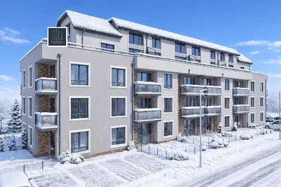 Maison et environs; vue