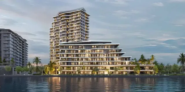 House and surroundings; view, high ceiling