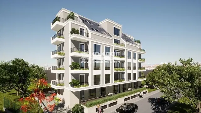 Maison et environs; vue