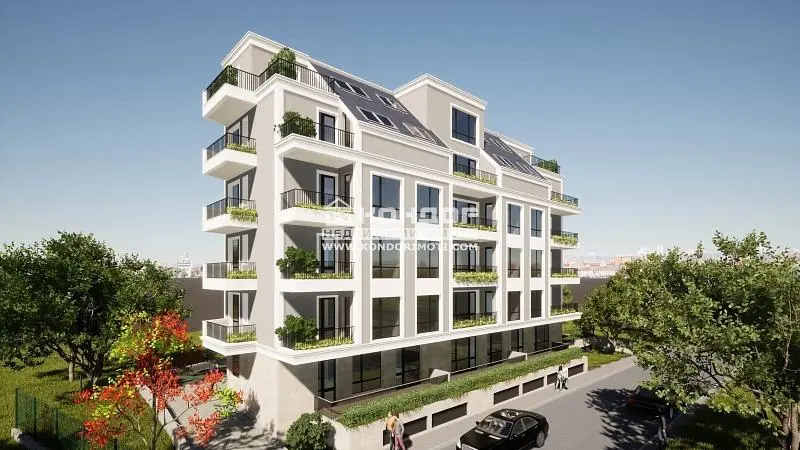 Maison et environs; vue