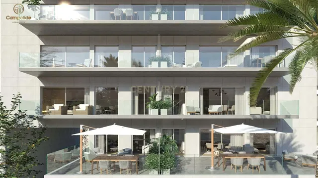 Maison et environs; vue