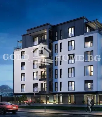 Maison et environs; vue