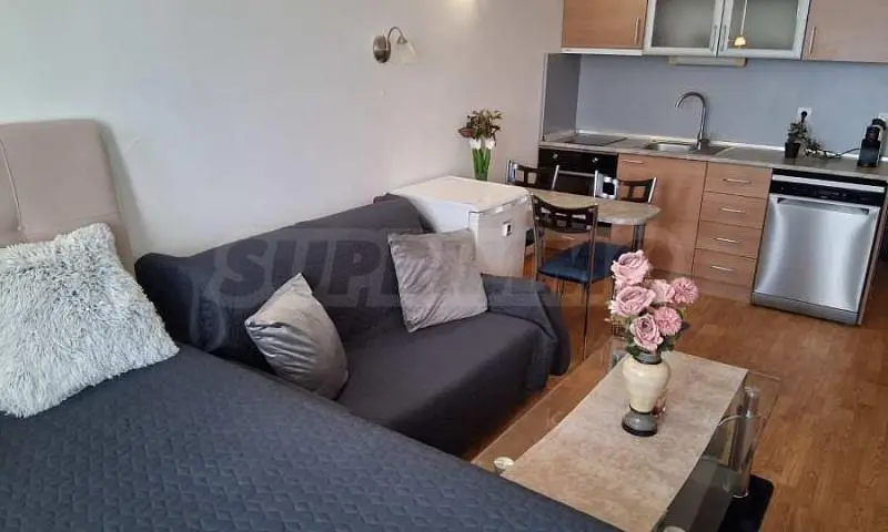 Salon; électroménager, lumière naturelle