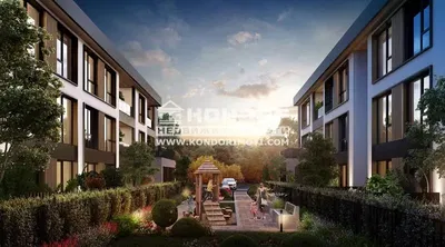 Maison et environs; vue