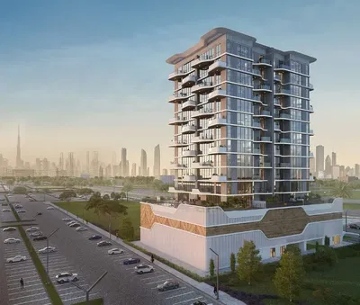 Kuća i okolina; pogled