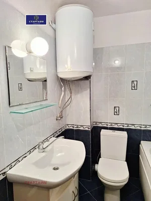 Toalet; bojler, pločice, pločice