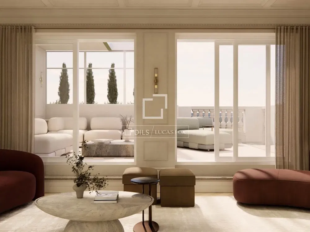 Wohnzimmer; blick, tageslicht, moderner stil