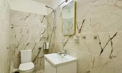 Kupaonica; pločice, renoviran, prirodno svjetlo