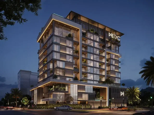 Dům a okolí; výhled