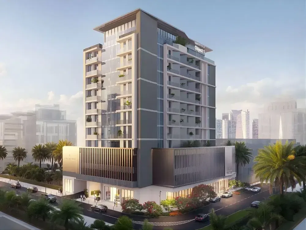 Maison et environs; vue