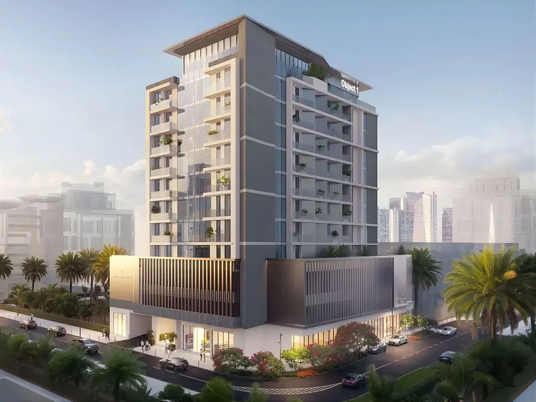 Maison et environs; vue