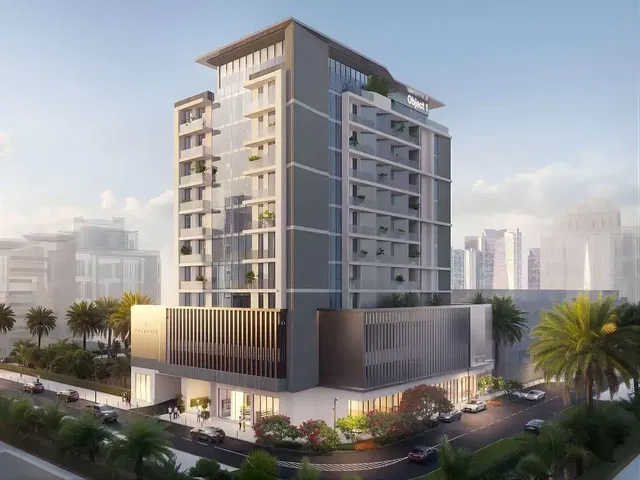 Dom i otoczenie; widok