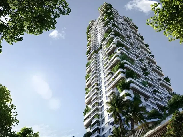 Kuća i okolina; pogled