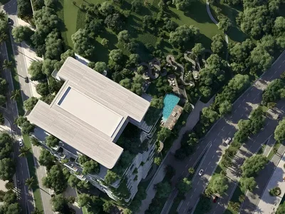 Dům a okolí; výhled