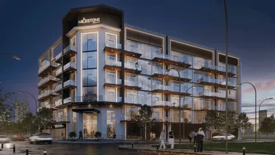 Maison et environs; vue