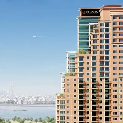 Kuća i okolina; pogled