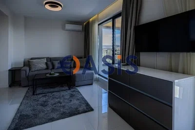 Obývací pokoj; výhled, moderní styl, dlažba, přirozené světlo