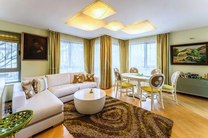 Dnevni boravak; prirodna svjetlost, moderan stil