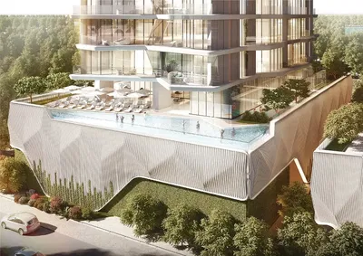 Dům a okolí; výhled