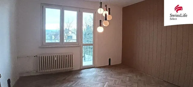 Living room; view, wood floor, natural light