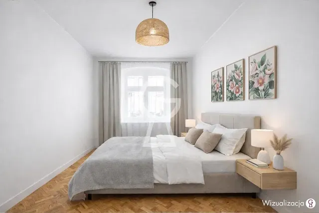 Schlafzimmer; tageslicht, moderner stil, holzboden