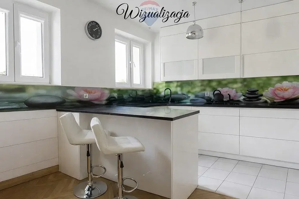 Mutfak; mutfak aletleri, doğal ışık, modern stil, fayans zemin