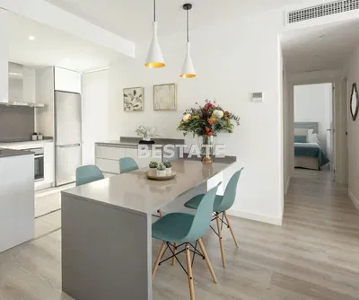 Mutfak; modern stil, doğal ışık, mutfak aletleri