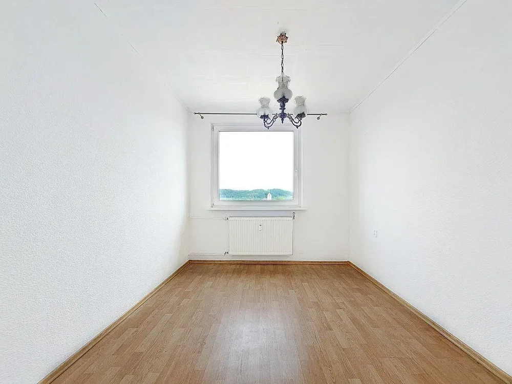 Chambre; parquet, lumière naturelle, vue