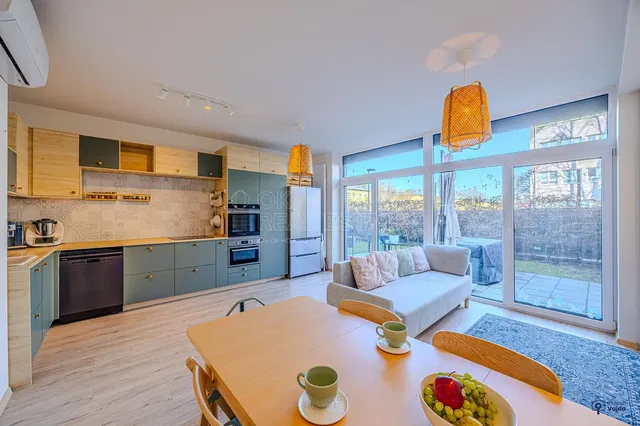 Wohnzimmer; küchengeräte, blick, tageslicht, moderner stil