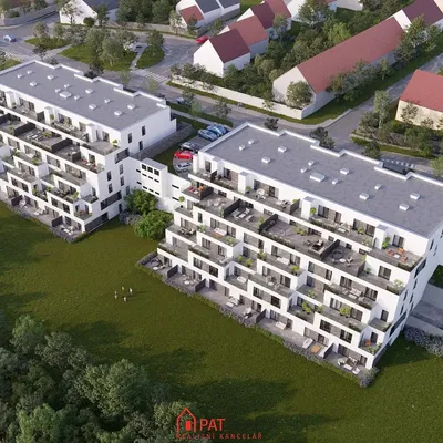 Maison et environs; vue