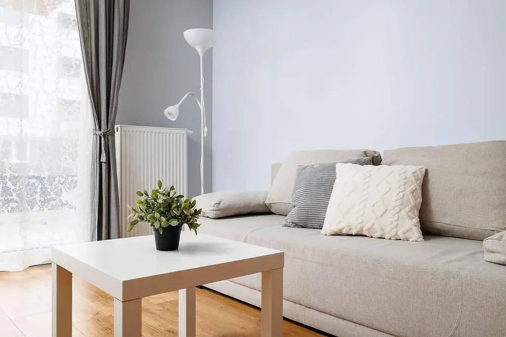 Oturma odası; doğal ışık, modern stil