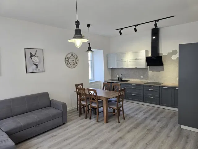 Kitchen; modern style, natural light