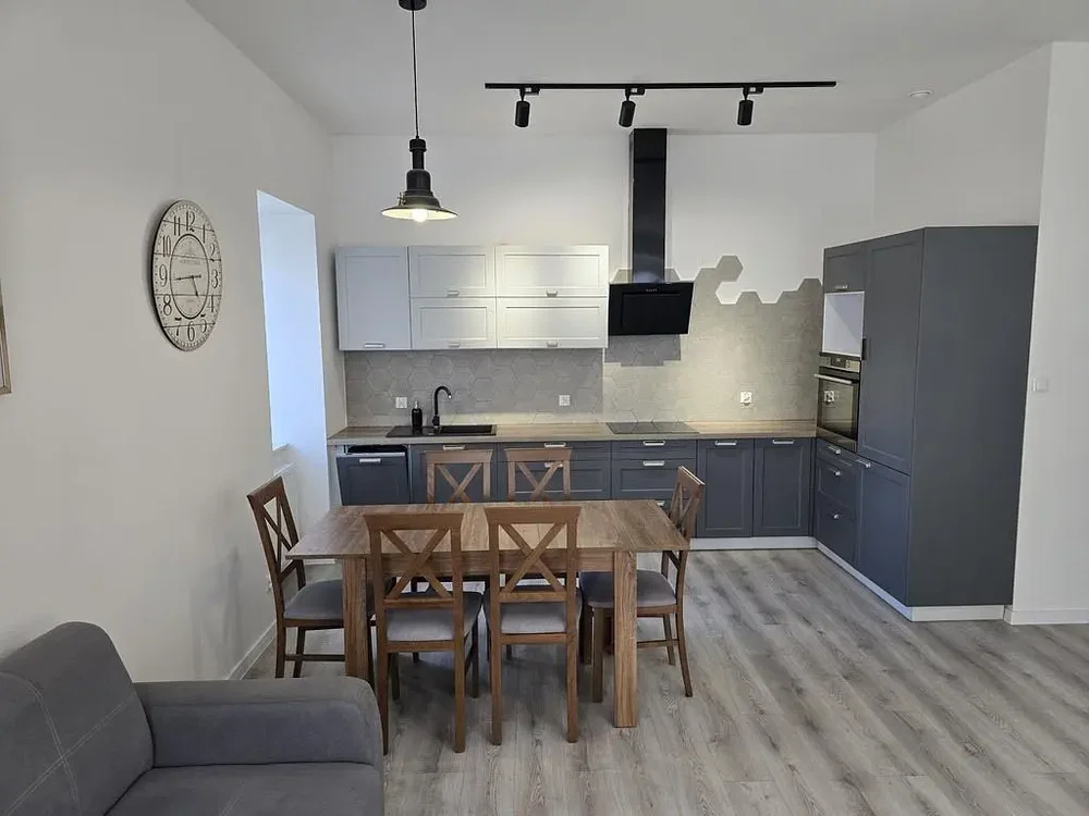 Keuken; keukenapparatuur, natuurlijk licht, moderne stijl