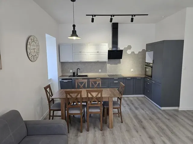 Kitchen; kitchen appliances, natural light, modern style