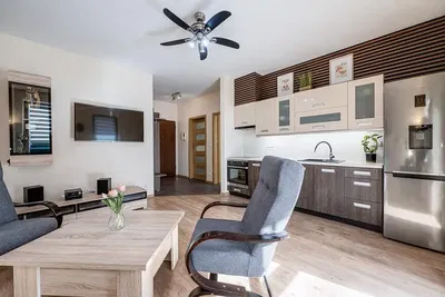 Oturma odası; manzara, doğal ışık, modern stil