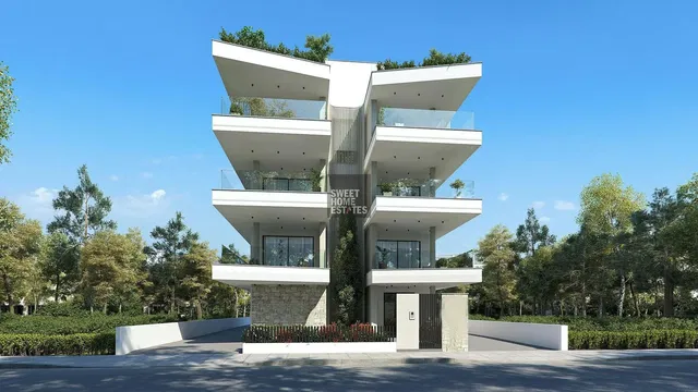 Casa e arredores; vista