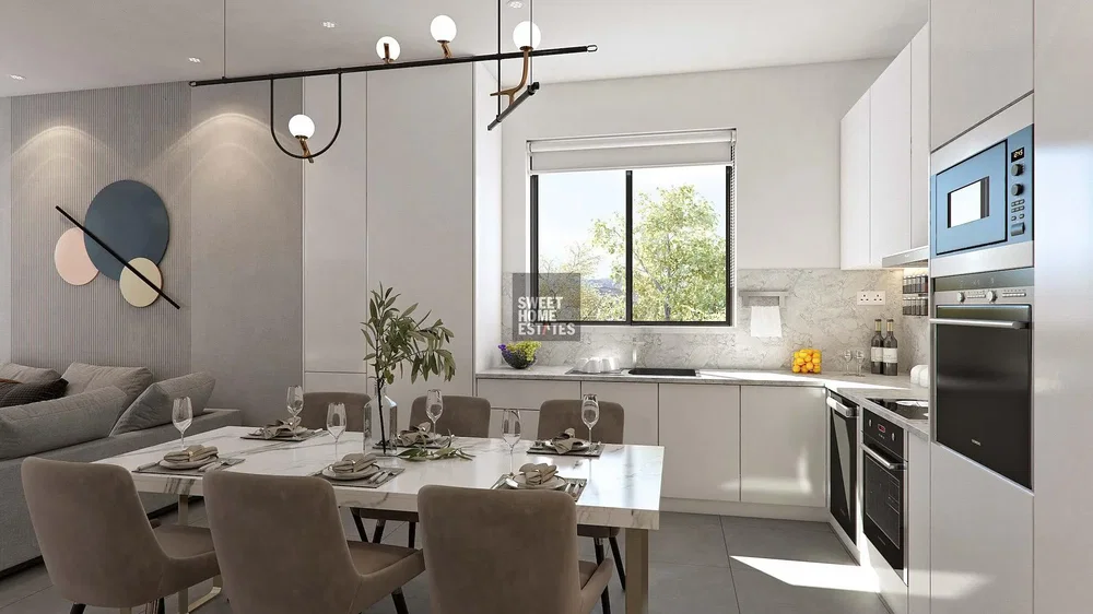 Küche; blick, küchengeräte, tageslicht, moderner stil